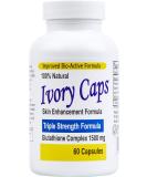 Ivory Caps Skin Enhancement Formula 1500 mg - Pack of 1 - 60 Capsules - Buy Online on GoSupps.com