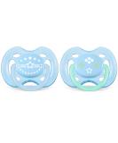 Philips Avent SCF172/01 Pacifiers - Pack of 2 Ventilated for 0-6 Months - Star Motif | Shop Internationally - Buy Online on GoSupps.com