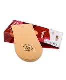 Heel Lift Elevator Heel Pad Orthotic Wedge 1.0 inch Height - Size L Leather Cover Kaps Topmed Plus NHS Supply - 1 Piece - Buy Online on GoSupps.com