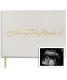 High-Quality Pregnancy Diary - Calendar Scrapbook Checklist & Organizer - Gold Pregnancy Album - Buy Online on GoSupps.com