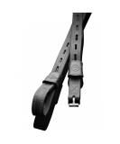 LeMieux Vector Close Contact Stirrup Leathers Black 60cm - Buy Online on GoSupps.com