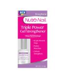 Nutra Nail Triple Power Gel Treatment 3-in-1 0.50 Fl Oz - Protective, Nourishing, Strengthening Lacquer for Weak Nails - Buy Online on GoSupps.com