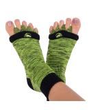 Foot Alignment Socks Green M - Correct Toes Alignment for Better Posture and Pain Relief - Buy Online on GoSupps.com