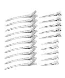 WILNAKWEL 40 Pcs Metal Duck Billed Hair Clips for Styling SectioningSilver Hair Clips for Women Long HairMetal Alligator Curl Clips for Hair RollerSalonBows DIY with Case - Buy Online on GoSupps.com