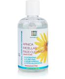 Arnica Montana Micellar Cleansing Water - Gentle Facial Cleanser & Makeup Remover for All Skin Types | Daily Care Reduces Puffiness 8 Fl Oz - Buy Online on GoSupps.com