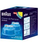 Braun CCR2 Clean & Renew Refill Cartridges - 2 Pack - Buy Online on GoSupps.com