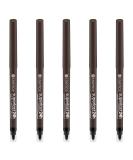 Essence Superlast 24h Eyebrow Pomade Pencil Waterproof - No. 40 Cool Brown Vegan 5-Pack | Long-Lasting Eye Makeup for Perfect Brows - Buy Online on GoSupps.com
