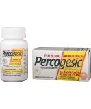 Percogesic Original Strength Acetaminophen & Diphenhydramine | Aspirin-Free | 90 Tablets x 4 Pack - Buy Online on GoSupps.com
