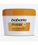 Babaria Vitamin C Face Cream - Brightens Complexion Improves Elasticity Fades Sun Spots - 4.2 oz - High Moisturizing Formula Protects Against Pollutants - International Shipping Available - Buy Online on GoSupps.com