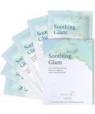YoungMe Soothing Glam Facial Sheet Mask - 6 Pack | Korean Skin Care for Sensitive Skin - Deep Hydration & Nourishment - Buy Online on GoSupps.com