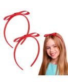 Opopark 2 pieces of red loop hair band vintage frontal ligaments knot hair band hair jewelry for women and girls gift hair accessories for children service cosplay (red) - Buy Online on GoSupps.com