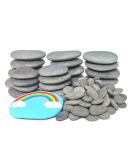 Lifetop 120PCS Painting Rocks  DIY Rocks Flat & Smooth Kindness Rocks for Arts  Crafts  Decoration  Medium/Small/Tiny Rocks for Painting Hand Picked for Painting Rocks  - Buy Online on GoSupps.com
