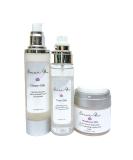Snail Mucin Skin Care Set - Unscented Cleanser Toner & Moisturizer | Rare Beauty | Made in America - Buy Online on GoSupps.com