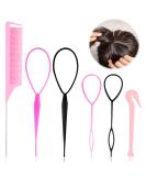 6-Piece Hair Styling Set for Women & Girls | DIY Hair Braiding Tools & Mesh Accessories - Buy Online on GoSupps.com