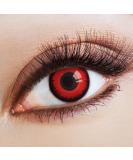 Aricona Opaque Red Contact Lenses - Prescription-Free Halloween & Cosplay Colored Contacts - International Shipping - Buy Online on GoSupps.com