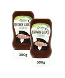 Gluten Free Brown Sauce Bundle Containing Chippa Brand Gluten Free Brown Sauce 2 x 300g Squeezy Bottles - Buy Online on GoSupps.com