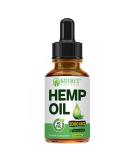 Nature's Beneficials Organic Hemp Oil Extract Drops 2000mg - Omega 3 6 9 Fatty Acids - Non-GMO Ultra-Pure CO2 Extract - Buy Online on GoSupps.com