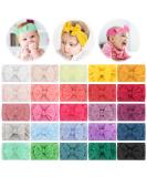 Nizirioo 25-Piece Baby Headband Set - Soft Elastic Hair Bands for Girls Turbans & Accessories for Newborns Toddlers & Infants (Multicolor) - Buy Online on GoSupps.com