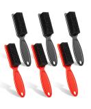 Barber Blade Cleaning Brush Set 6 Pieces Clipper Cleaner Styling Tool for Men (Red/Black) - Buy Online on GoSupps.com