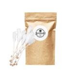 SIVIFOOD Rock Sugar Sticks - Natural Crystal Sugar on a Stick (10 Pieces) | Gourmet Sweetener for Tea & Desserts - Buy Online on GoSupps.com