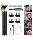 URAQT Hair Clippers for Men Cordless Clippers Electric Hair Trimmer Beard Trimmer Set Waterproof Detail Beard Shaver T-Blade Trimmer Grooming Cutting Kit with 4 Guide Combs and 2 Hair Combs Black - Buy Online on GoSupps.com