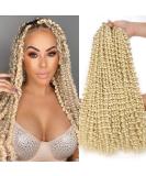 Xtrend Passion Twist Hair Extensions - 45.7 cm Water Waves Bohemian Style 22 Strands/Pack Pre-Stuck Synthetic Fiber - International Shipping Available - Buy Online on GoSupps.com