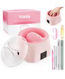 Yokilly Heated Nail Soaking Bowl - 50% Faster Soak Off for Women | Electric Manicure Bowl for Home & Salon - Shop Internationally - Buy Online on GoSupps.com