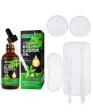 5 in 1 Reusable Castor Oil Compress Kit | Organic Castor Oil & Adjustable Belts for Liver Detox & Muscle Pain Relief - 60 ml - Buy Online on GoSupps.com