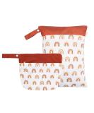 Maeau 2 Piece Wetbag Set - Waterproof Fabric Diaper Bags Reusable & Washable Perfect for Baby & Gym 28 Patterns Available - Buy Online on GoSupps.com