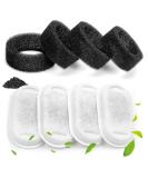 Cat Water Fountain Filters and Sponges - 4 Pack, 8 Pack, 12 Pack, 16 Pack for 67oz Stainless Steel Pet Fountain - Replacement Filters with Adjustable Water Flow - Buy Online on GoSupps.com