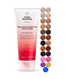 Four Reasons Color Mask - Red | 19 Shades | Tint Treatment for Toned Improved Color-Treated Hair | Semi-Permanent Hair Color 6.76 fl oz - Buy Online on GoSupps.com