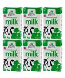 Dairy Pride Semi Skimmed Long Life UHT Milk 1 Litre Pack Of 6 With Welari Thank You Card | (6 Pack) (6 x 1 Litre) - Buy Online on GoSupps.com