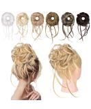 REECHO Super Long Messy Bun Hair Piece: Blonde Highlights Ponytail Extension for Women & Girls - Buy Online on GoSupps.com