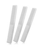 3 Pieces Metal Barber Combs Stainless Steel Hair Comb Fine Cutting Comb Hair Styling Hairdressing Comb Salon Detangler Comb for Women and Men (Fine Cutting Comb) - Buy Online on GoSupps.com