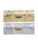 Elegant Ladies Lipstick Case with Mirror - Set of 2 Gold/Silver Lip Stick Holders - Buy Online on GoSupps.com