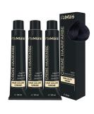 Femmas Hair Color 3X Black 1 | Professional Cream with Argan Oil Keratin & Ceramides | Permanent Tint for Radiant Color | 100ml 3-Pack - International Shipping Available - Buy Online on GoSupps.com