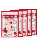Hand Mask 5 Pairs - Intensive Hand Spa Treatment for Dry, Aging, and Cracked Hands - Moisturizing Gloves for Intense Skin Repair - Hand Cream Mask for Women & Men - 5pcs - Buy Online on GoSupps.com