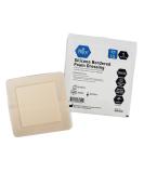 Medpride 6x6 Inch Silicone Bordered Foam Dressing Pads - 10 Pack | Trauma Bandage for Ulcers, Post Op Wounds, Injuries | Individually Wrapped, Sterile | Pain-Free Removal - Buy Online on GoSupps.com