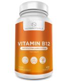 Vitamin B12 Methylcobalamin 1000mcg 450 Tablets | 15-Month Supply for Energy & Immune Support - Buy Online on GoSupps.com