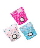 Cutebone Washable Dog Diapers 3-Pack | Waterproof Puppy Pants - Valentine's Day Rose Collection for Heat Period - L Size (51-68.5cm) - Buy Online on GoSupps.com