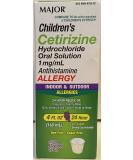 Children's Cetirizine Hydrochloride Oral Solution 1mg/ml - Allergy Antihistamine for Kids - Buy Online on GoSupps.com