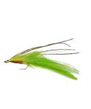 Chartreuse Tarpon Saltwater Streamer Fly | 3/0 Mustad Hooks - Best Fly for Redfish, Snook, Barracuda & More - Buy Online on GoSupps.com