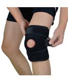 Adjustable Knee Brace Support with Dual Stabilizers & Open Patella | EveShine Non-Slip Strap for Maximum Compression - Fits Right Leg - Buy Online on GoSupps.com