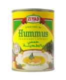 Ziyad Premium Hummus with Tahini Sauce - 14 oz No Additives No Preservatives Original Chick Pea Dip - Pack of 1 - Buy Online on GoSupps.com