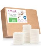 Cotton pads made of cotton 600 pieces - lint -free slimming pads - Effective facial cleaning for you - Cosmetic pads Suitable for sensitive skin - in the bag - for make -up salon lotion - Buy Online on GoSupps.com