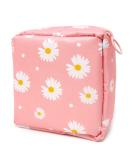 Honbay Daisy Large Capacity Sanitary Napkin Bag Tampons Pouch - Pink Makeup Bag - Buy Online on GoSupps.com