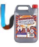 5 Litre Heavy Duty Sink & Drain Unblocker Strong Cleaning Liquid Plug Hole Toilet Cleaner Tool For Home Office Garage & Shops (1 x 5 Litre) - Buy Online on GoSupps.com