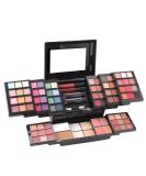 Mknzome Exquisite Cosmetics Gift Set | Multifunctional Makeup Kit for Face Eyes & Lips | Perfect Birthday Gift for Girlfriend - Eyeshadow Palette Lipstick Rouge & Pressed Powder #1 - Buy Online on GoSupps.com