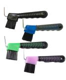 Bohue 4Pcs Horse Hoof Pick Brushes Stiff Bristled Brush with Soft Touch Rubber Handle Portable Hoof Pick Hoof Cleaner for Horses and Goat - Buy Online on GoSupps.com