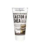 Urban Hydration Castor & Shea Cleanser - Combats Dry Skin, Detoxifies, Hydrates | Anti-Aging Benefits, Glowing & Smooth Skin | 6 fl oz Unscented - Buy Online on GoSupps.com